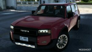 ETS2 Toyota Car Mod: Land Cruiser Prado 2024 FIX 1.49 (Featured)