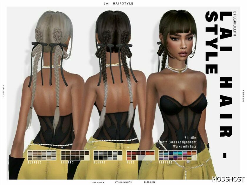 Sims 4 Female Mod: LAI Hairstyle (Featured)