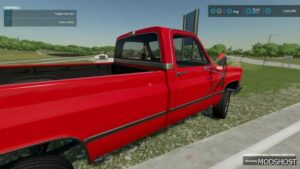 FS22 Chevy Car Mod: 1981-87 Chevy Squarebody Edit (Image #4)