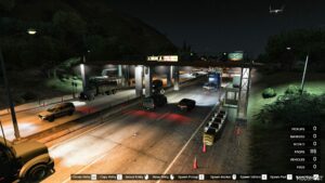 GTA 5 Mod: Tollbooths (Gerbang TOL) Palomino Highlands Map Editor & Ymap (Image #3)