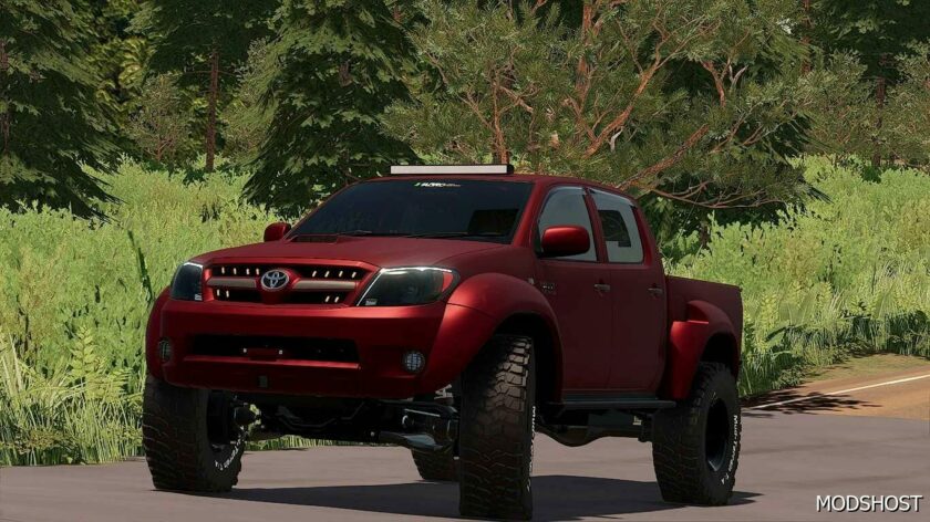 FS22 Toyota Car Mod: Hilux Hilux V1.0.0.1 (Featured)