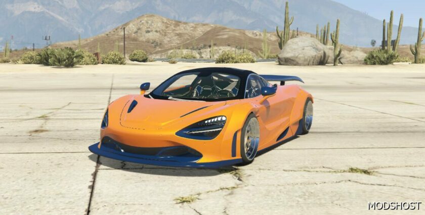 GTA 5 McLaren Vehicle Mod: 720S Liberty Walk Add-On (Featured)