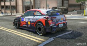 GTA 5 Vehicle Mod: 2021 Hyundai I20 Coupe WRC Fivem | Add-On (Image #3)