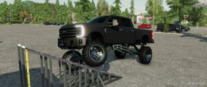 FS22 Ford Car Mod: 2023 Ford F350 Sema Truck (Featured)