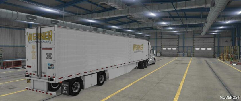 ATS Mod: Ruda REF Werner Skin 1.49 (Featured)