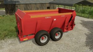 FS22 Trailer Mod: Gehl Scavenger 1322 (Featured)