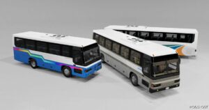 BeamNG Mod: Daewon LN Commercial Buses V24.02.26 0.31 (Featured)