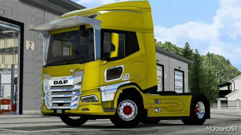 ETS2 DAF Part Mod: XD Japanese Accessory 1.49 (Featured)