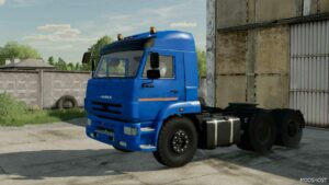 FS22 Kamaz Truck Mod: 6460 (Featured)