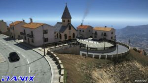 GTA 5 Map Mod: DNX Chiliad Town – NEW Town and Road on MT. Chiliad V0.1 (Image #4)