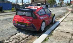 GTA 5 Vehicle Mod: 2008 Citroen C4 WRC Fivem | Add-On (Image #4)