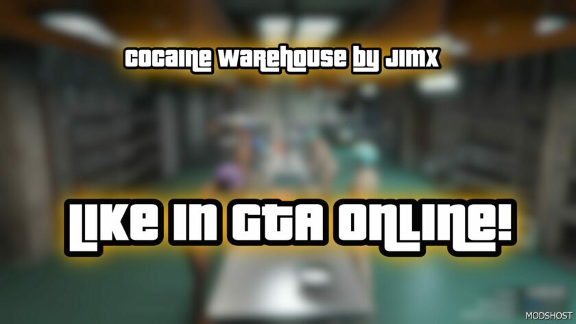 GTA 5 Map Mod: Cocaine Warehouse V1.1 (Featured)