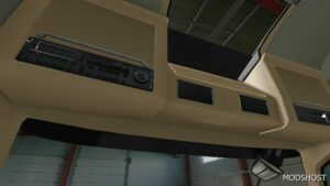 ETS2 Volvo Interior Mod: FH16 2012 Wooden Cream Blue Dashboard 1.49 (Image #3)