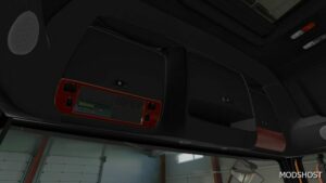 ETS2 DAF Mod: XF Euro 6 Red Interior 1.49 (Image #3)