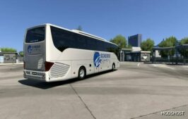 ETS2 Setra Mod: Scherer Reisen Skin for Setra S516HD (Image #2)