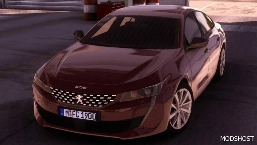 ETS2 Peugeot Car Mod: 2022 Peugeot 508 GT Line 1.49 (Featured)