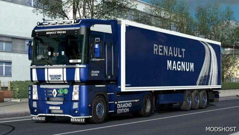 ETS2 Renault Truck Mod: Magnum Update V22.3.3 (Featured)