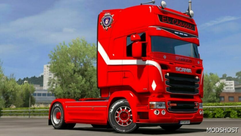 ETS2 RJL Mod: EL Classic Scania RJL Skin 1.49 (Featured)