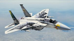 GTA 5 Vehicle Mod: F-15C Eagle Add-On | Lods V1.5 (Featured)