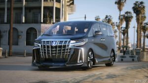 GTA 5 Toyota Vehicle Mod: Alphard Hybrid 2018 Add-On V1.32 (Featured)