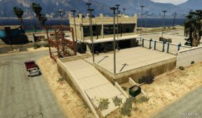 GTA 5 Mod: Sandy Shores Bobs TOW Trucking Service Ymap Sp/Fivem (Image #4)