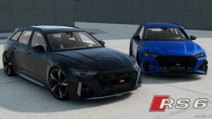 BeamNG Audi Car Mod: RS6 0.31 (Featured)