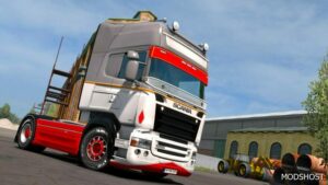 ETS2 Scania Mod: RJL Red Grey Skin (Image #2)