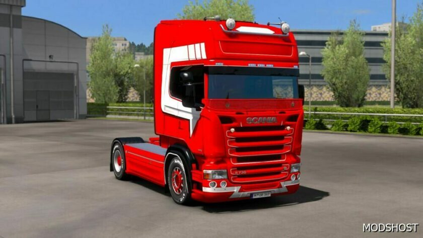 ETS2 RJL Mod: Scania RJL Red Skin 1.49 (Featured)