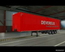 ETS2 Skin Mod: Devereux Transport and Distribution V 1.49 (Image #2)