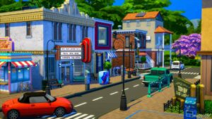 Sims 4 House Mod: Magnolia’s Pocket Neighborhood (Featured)