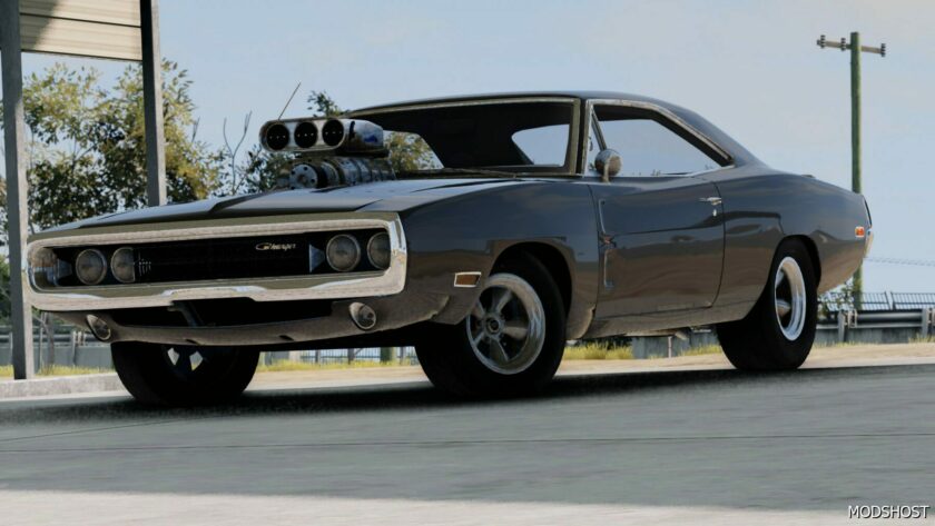 BeamNG Dodge Car Mod: 1970 Dodge Charger 0.31 (Featured)