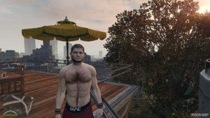 GTA 5 Player Mod: Khabib Nurmagomedov (Featured)