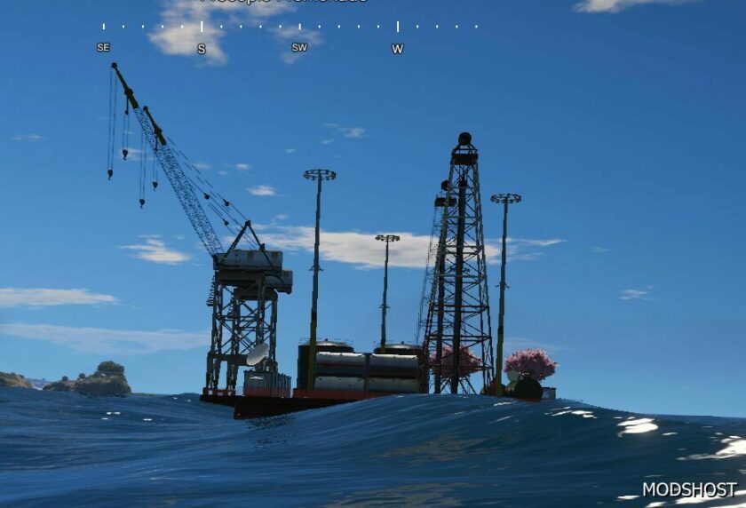 GTA 5 Mod: Oilplatform Ymap / Fivem / Altv / SP (Featured)