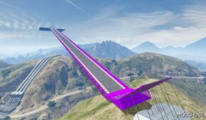 GTA 5 Map Mod: Mega Ramp and Bikes (Featured)