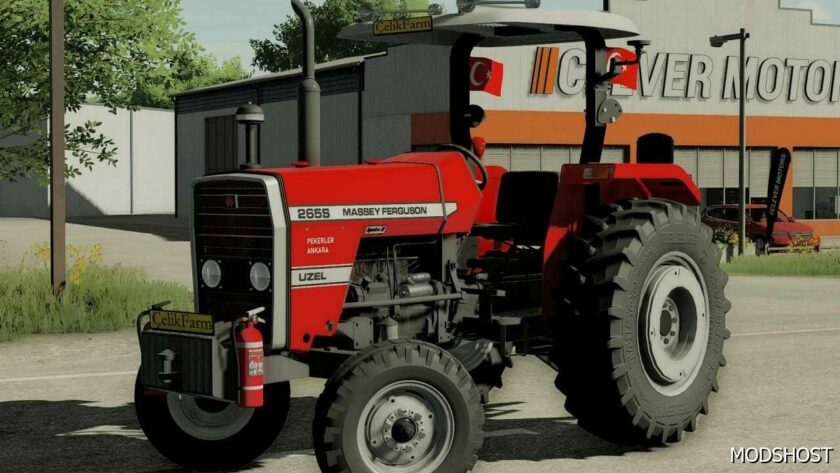 FS22 Massey Ferguson Tractor Mod: 265 S Edit (Featured)