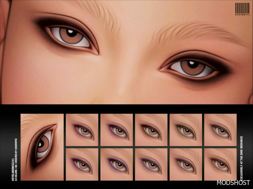 Sims 4 Eyeliner Makeup Mod: N321 V1 (Featured)