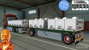 ETS2 Scania Truck Mod: R560 Donslund V5.0 + Trailer 1.49 (Image #2)