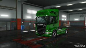 ETS2 RJL Skin Mod: Scania Black Grifin RJL 1.49 (Featured)