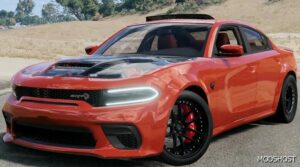 BeamNG Dodge Car Mod: Charger 2020-23 V2.0 0.31 (Featured)