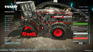 FS22 Fendt Pack Mod: Katana 850 V1.4 (Image #17)