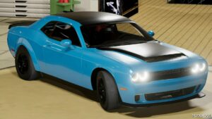 BeamNG Dodge Car Mod: Challenger V6.0 0.31 (Featured)