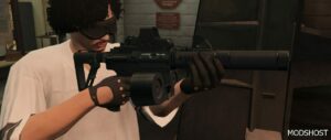 GTA 5 Weapon Mod: TTT A.X.E SMG Replace / Fivem (Featured)