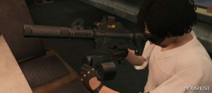 GTA 5 Weapon Mod: TTT A.X.E SMG Replace / Fivem (Image #3)