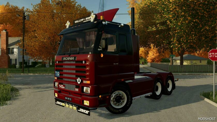 FS22 Scania Truck Mod: 143 V1.0.0.1 (Featured)