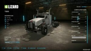 FS22 Kenworth Truck Mod: T800 Agro (Featured)