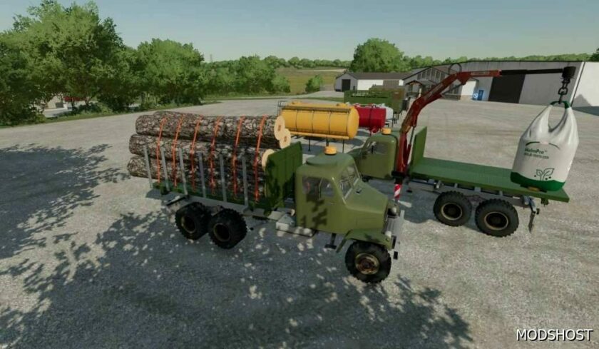 FS22 Truck Mod: Praga V3S Module Pack (Featured)