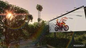 GTA 5 Mod: NEW Billboards in Vinewood (Image #2)