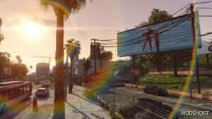 GTA 5 Mod: NEW Billboards in Vinewood (Image #3)