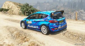 GTA 5 Ford Vehicle Mod: 2023 Ford Fiesta Rally2 Fivem | Add-On (Image #2)