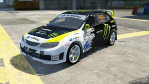 GTA 5 Subaru Vehicle Mod: 2008 Subaru Impreza WRX Fivem | Add-On (Image #2)